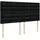 vidaXL Boxspringbett mit Matratze Schwarz 180x200 cm Stoff
