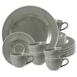 Seltmann Weiden Beat Perlgrau Kaffeeservice 18tlg.