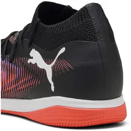 Puma Future 8 Match It IN Herren Black/White/Glowing Red 46,5