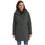 KILLTEC Damen Parka Funktionsparka mit abzippbarer Kapuze KOW 165 WMN PRK wasserdicht, Winddicht, atmungsaktiv 00787-dunkel blaugrün 50