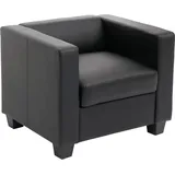 MCW Sessel Lille ~ Kunstleder, schwarz