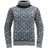 Devold of Norway Devold Svalbard High Neck Pullover (Größe XL, blau)