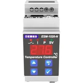 EMKO ESM-1520-N 2-Punkt und PID Temperaturregler -50 bis +100 °C Relais 5A (L x B x H) 61,2 x 35