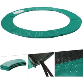 Arebos Randabdeckung Trampolin Grün 0,32 m