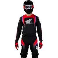 Fox Flexair Honda Motocross Jersey, schwarz-rot, Größe