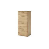 MCA Furniture Kommode - holzfarben ¦ Maße (cm): B: 50 H: 118 T: 44.0
