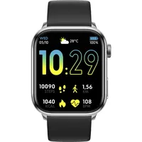 ICE-Watch Ice smart 2.0 Silver Black Uhr Datum Schwarz