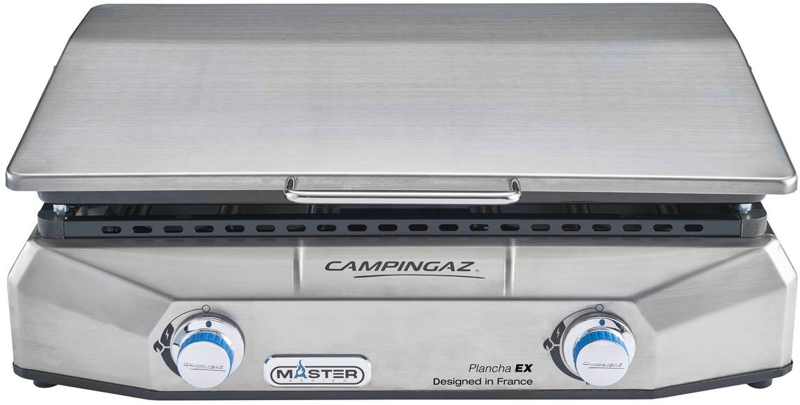 Campingaz Master Plancha EX 6 kW Piezozündung Blue Flame Technologie inkl. Schla...