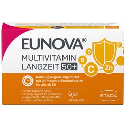 Eunova® Langzeit 50+ - Multivitaminpräparat für Menschen ab 50 Jahren