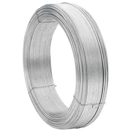 vidaXL Zaun-Bindedraht 250 m 2,5 mm Silber