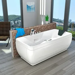 Whirlpool Vollausstattung Pool Badewanne Wanne W49H-PR 170x80cm mit Heizung, aktive Schlauch-Reinigung