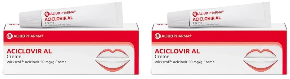 Aciclovir AL Creme bei Lippenherpes