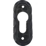 halcö Zylinderrosette Sill Oval 30 X 42 Mm Schwarz