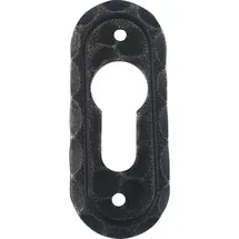 halcö Zylinderrosette Sill Oval 30 X 42 Mm Schwarz