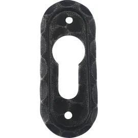 halcö Zylinderrosette Sill Oval 30 X 42 Mm Schwarz