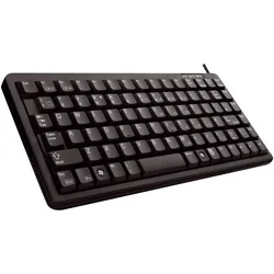 Cherry G84-4100 Compact-Keyboard schwarz, Cherry ML, PS/2 & USB, Lokalisierung und Layout: Belgien