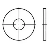 Reyher Scheibe DIN 9021 13 x 37 x 3 mm 100 Stück
