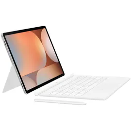 Samsung Book Cover Keyboard für Galaxy Tab S9+ S9 FE+ weiß,