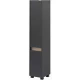 Schildmeyer MÖBELPARTNER Badschrank Cosmo 146322 anthrazit 30,2 x 33,0 x 164,5 cm