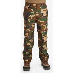 Jagdhose 100 wasserdicht warm Camouflage M