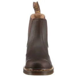 Dr. Martens 2976 Yellow Stitch Crazy Horse dark brown 37