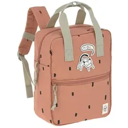 LÄSSIG Mini Square Backpack Happy Prints caramel