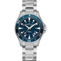 Hamilton Khaki Navy Scuba Auto Leder 40 mm H82425140