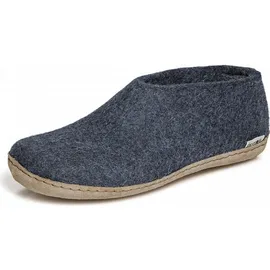 Glerups Hüttenschuhe Blau 46