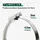 greate 10er Pack Schlauchschellen Edelstahl 50-70 mm einstellbar rostfrei