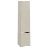 Villeroy & Boch Subway 3.0 Hochschrank 40 x 171 x 36,2 cm Cashmere Grey/Volcano Black Holz