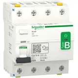 Schneider-Electric A9Z61425 Fehlerstrom-Schutzschalter Allstromsensitiv iID, 4P, 25A, Typ B-SI, 30mA
