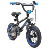 Bikestar BMX-Rad 12 Zoll RH 19 cm blau/schwarz