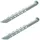 PRO PLUS Zelthering 30cm Metall geriffelt 2 Stück Zelt Zubehör