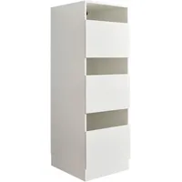 laundreezy Wäscheschrank 50 x 162 x 67,5 cm Weiß
