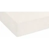 biberna Spannbettlaken Melange-Flanell 180 x 200 - 200 x 200 cm grau