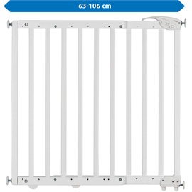 Reer | Baukasten zum Selberbauen | zum Klemmen oder Schrauben | ausziehbar 63-106 cm | weiß