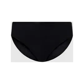 Hanro Cotton Seamless Midi Slip Schwarz M