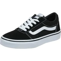 Vans Ward Suede Canvas Black / White 35