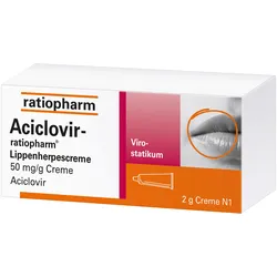 Aciclovir-ratiopharm Lippenherpescreme