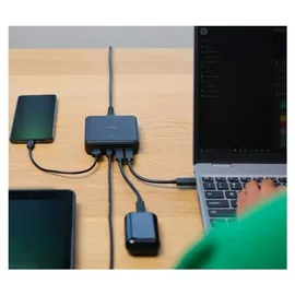 Trust Maxo USB 3-USB-C Schnellladegerät 100W Schwarz