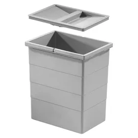 HAILO Einbaumülleimer 20 l Grau