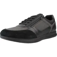 GEOX Herren U Avery A Sneaker, Black, 44 EU