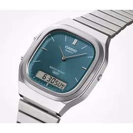 Casio Edgy Collection Herrenuhr AnaDigi Petrol