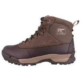 Sorel Men's Buxton Lite Lace Plus Waterproof Snow Boot, Major/Jet, 10
