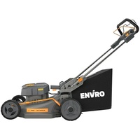 Worx ENVIRO Akku-Rasenmäher EG755  (60 V, 1 Akku, 4 Ah, Schnittbreite: 46 cm) + BAUHAUS Garantie 5 Jahre auf elektro- oder motorbetriebene Geräte