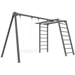 PREMIUM-Leiter - MO-016 + PREMIUM-Doppelschaukel - MO-018 - Marbo Sport