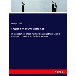 English Synonyms Explained