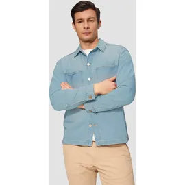 s.Oliver Lässiges Overshirt aus Denim - blau - 3XL