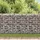 vidaXL Steinkorb Gabione mit Deckeln 100 × 100 × 30 cm