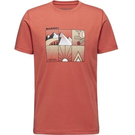 Mammut Herren Shirt Mammut Core T-Shirt Men, brick, XXL
